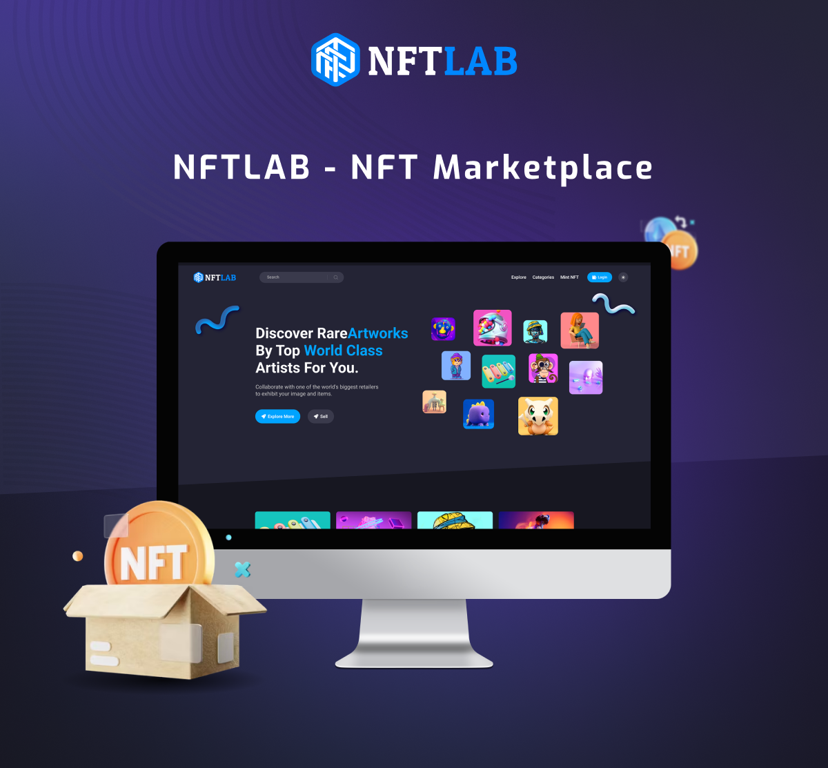 NFTLab - NFT Marketplace - 2