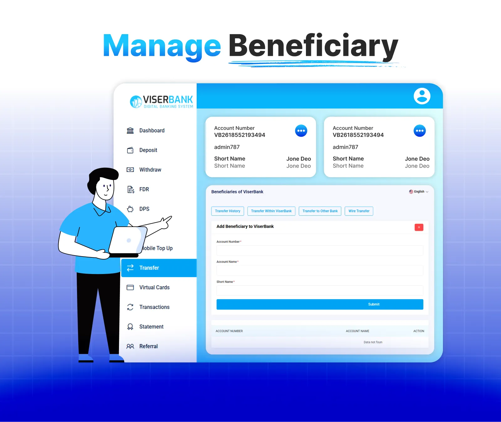 ViserBank - Digital Banking System