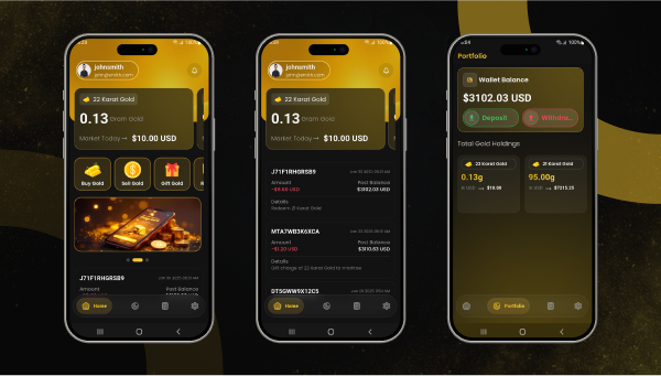 ViserGold - Online Gold Trading Flutter App - 2